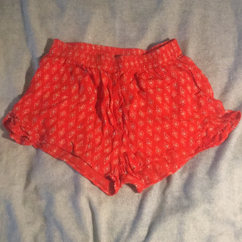 Billabong red shorts